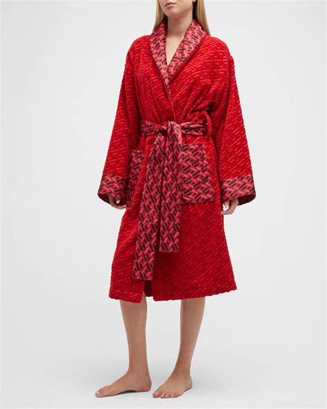 versace greca bed price|Versace Greca Terry Cotton Bathrobe .